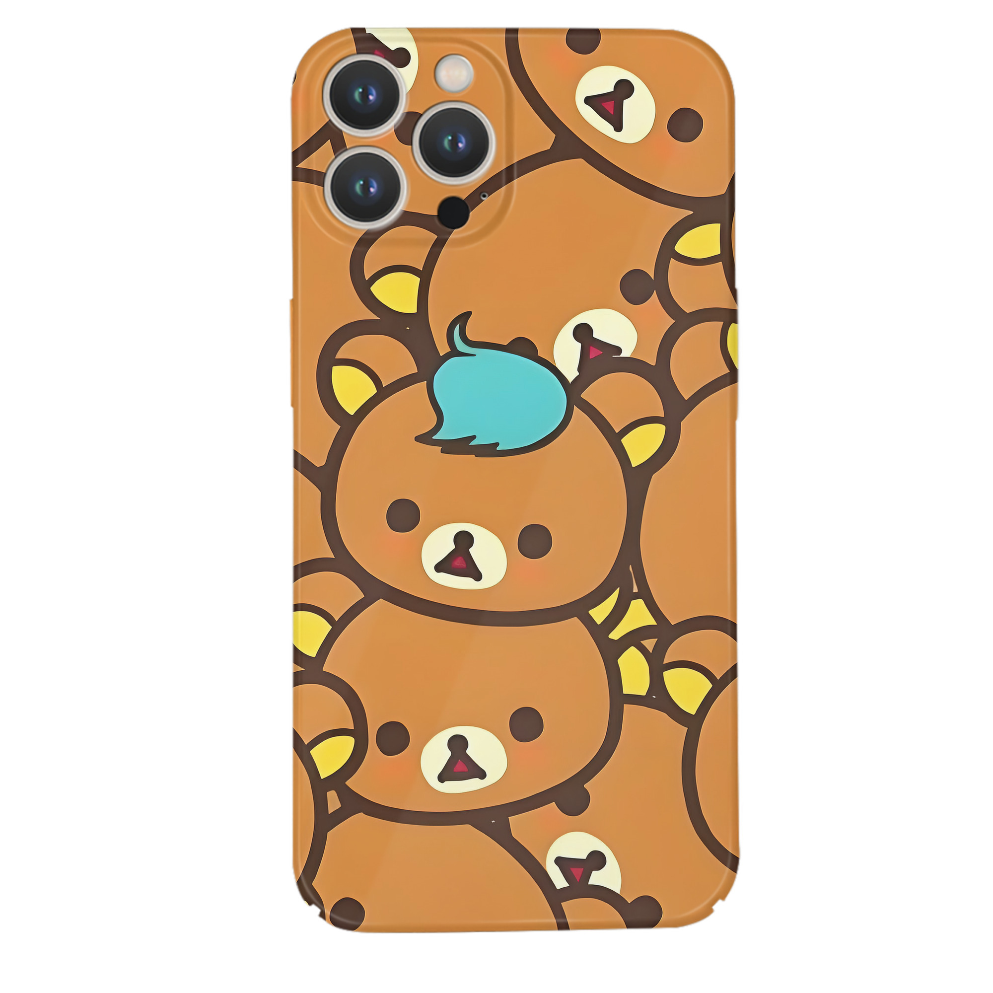 （画像用） リラックマ リラックマ キイロイトリ Rilakkuma Korilakkuma Kiiroitori 【iPhone 14シリーズ対応】ハードケース